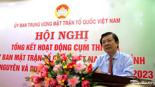 Mặt trận các tỉnh Tây Nguyên và Duyên hải miền Trung tổng kết thi đua năm 2023