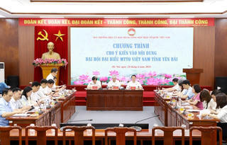 Đại hội đại biểu MTTQ Việt Nam tỉnh Yên Bái đổi lịch tổ chức