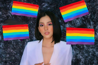 Ủng hộ tháng tự hào, Hoa hậu Tiểu Vy hóa nữ thần LGBTQ+
