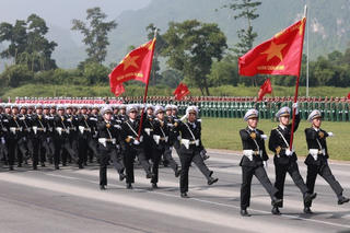 Lực lượng Quân đội - Công an hợp luyện diễu binh kỷ niệm 80 năm Ngày Quốc khánh
