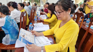 Cà Mau: người tham gia bảo hiểm xã hội tự nguyện tăng