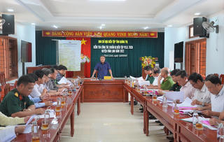 Quảng Trị: Kiểm tra công tác chuẩn bị diễn tập phòng chống lụt bão