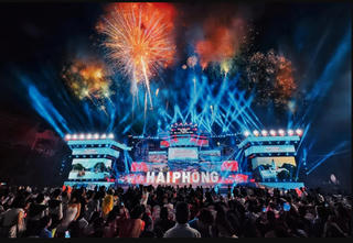 Hải Phòng: Lần đầu tiên bắn pháo hoa tầm cao tại Lễ hội Hoa Phượng Đỏ 2024