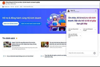 Cổng thông tin hỗ trợ cá nhân, hộ kinh doanh và doanh nghiệp ra mắt ngày 18/8