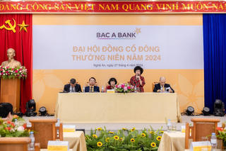 Đại hội đồng cổ đông thường niên 2024: BAC A BANK ra mắt thành viên Hội đồng quản trị nhiệm kỳ mới với mục tiêu tăng trưởng