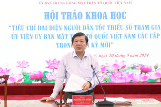 Làm rõ tiêu chí đại diện người dân tộc thiểu số tham gia Ủy viên Ủy ban MTTQ Việt Nam