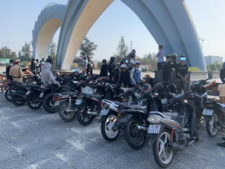 Quảng Trị: Ngăn chặn đua xe trái phép, tạm giữ gần 30 phương tiện