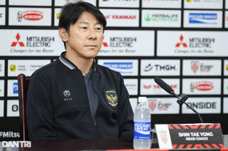 HLV Shin Tae Yong buồn bã sau thất bại của Indonesia trước tuyển Việt Nam