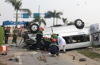 Quảng Nam: Vụ TNGT khiến 8 người tử vong, xe khách chạy quá tốc độ 