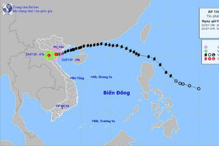 Bão số 3 suy yếu thành áp thấp nhiệt đới
