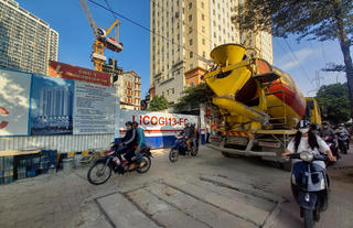 Hà Nội: Bị phạt nhiều lần, xe bồn bê tông Việt Tiệp vẫn tiếp tục hoạt động trong giờ cấm