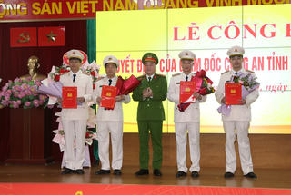 Quảng Ninh: Điều động công tác 6 trưởng phòng, đơn vị thuộc công an tỉnh