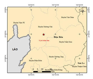 Động đất độ lớn 5 tại Điện Biên: Người dân cảm nhận rung lắc mạnh