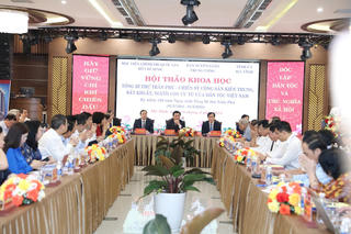 Hội thảo khoa học kỷ niệm 120 năm ngày sinh Tổng Bí thư Trần Phú