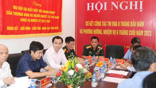 Cụm thi đua lĩnh vực kinh tế sơ kết công tác thi đua 6 tháng đầu năm