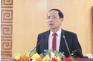 Lai Châu: Công bố Quyết định hợp nhất cơ quan báo