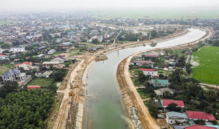 Kè sông trăm tỷ tạo điểm nhấn đô thị phía Nam Hà Tĩnh