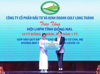 Golf Long Thành tài trợ 10 tỷ đồng cho chương trình 'Mẹ  đỡ đầu' tỉnh Đồng Nai