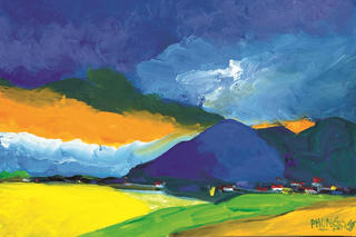 Mùa lúa ương trên núi