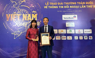 Sáng kiến Tủ sách tiếng Việt đạt giải Nhì Giải thưởng toàn quốc về thông tin đối ngoại lần X