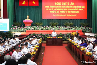 Tổng Bí thư Tô Lâm làm việc với Ban Thường vụ Thành ủy TP Hồ Chí Minh, Tỉnh ủy Bình Dương và Tỉnh ủy Bà Rịa - Vũng Tàu