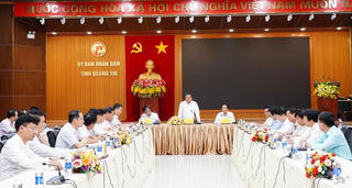 UBND 2 tỉnh Quảng Bình, Quảng Trị họp về sắp xếp các đơn vị hành chính