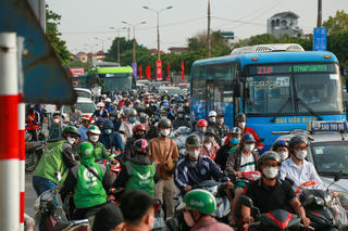 Hà Nội: Đếm xe tìm giải pháp chống ùn tắc