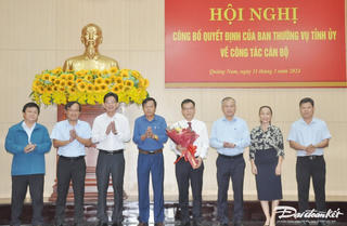 Quảng Nam: Bổ nhiệm Phó Chánh văn phòng Tỉnh ủy