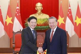 Tổng Bí thư Tô Lâm tiếp Thủ tướng Cộng hòa Singapore