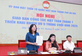 Tiếp tục phát huy tinh thần “tròn vai, thuộc bài” trong đội ngũ cán bộ Mặt trận