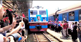 Tái hiện lịch sử 50 năm Tàu Thống nhất Bắc - Nam qua Ga Đà Nẵng