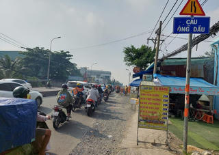 TP HCM: Điều chỉnh tổ chức giao thông khu vực cầu Ông Dầu trên Quốc lộ 13