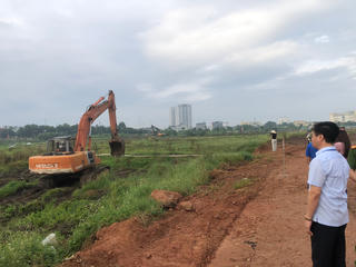 Cưỡng chế thu hồi đất thực hiện Dự án Công viên vui chơi giải trí thành phố Vĩnh Yên