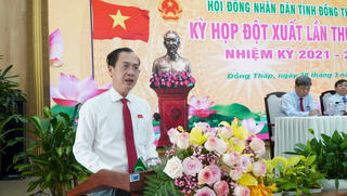 Ông Trần Trí Quang được bầu giữ chức Chủ tịch UBND tỉnh Đồng Tháp