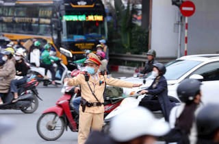 Tạm cấm nhiều tuyến đường quanh sân Mỹ Đình ngày 17/8