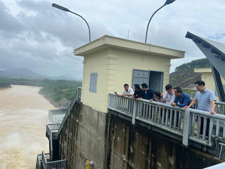 Kiểm tra công tác ứng phó mưa lũ tại Thừa Thiên Huế