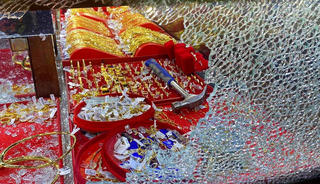 Bắt kẻ bịt mặt cướp tiệm vàng trong đêm ở Hà Tĩnh