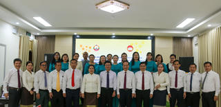 Mặt trận hai tỉnh Quảng Trị và Champasak (Lào) gặp gỡ, trao đổi kinh nghiệm