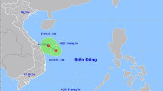Vùng áp thấp mạnh lên, cảnh báo triều cường, sóng lớn ven biển Trung Bộ