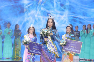 Trần Thị Ban Mai giành vương miện Miss Peace Vietnam 2022