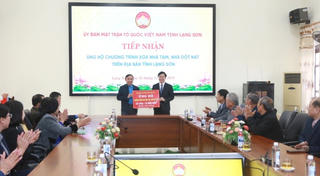 Lạng Sơn: Phát động phong trào thi đua hỗ trợ xóa nhà tạm, nhà dột nát