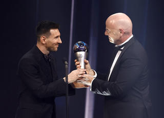 Messi giành giải thưởng FIFA The Best 2022