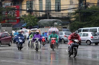 Không khí lạnh tăng cường, Bắc Bộ trời chuyển mưa rét