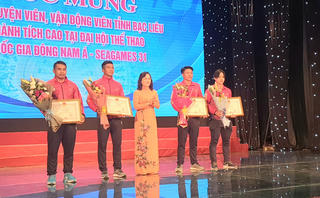 Bạc Liêu: Khen thưởng vận động viên đạt thành tích cao SEA Games 31