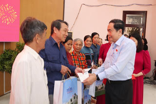 Phó Chủ tịch Thường trực Quốc hội Trần Thanh Mẫn thăm, chúc Tết tại Kiên Giang
