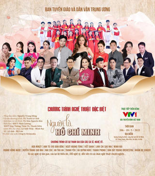 Chương trình nghệ thuật đặc biệt 'Người là Hồ Chí Minh'