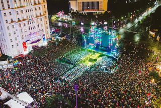 Huế: Bắn pháo hoa tại chương trình Countdown - Chào năm mới 2023 