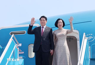 Chủ tịch nước Lương Cường lên đường thăm cấp Nhà nước đến Ai Cập và Angola