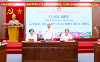 Đáp ứng được mong muốn, kỳ vọng của nhân dân thành phố Hải Phòng trong nhiệm kỳ mới