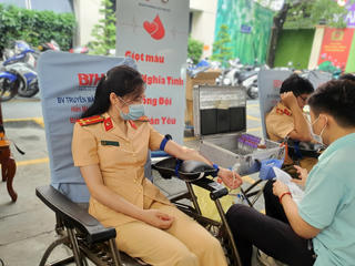 TP HCM hưởng ứng hiến máu tình nguyện “Giọt máu nghĩa tình – Vì đồng đội thân yêu”